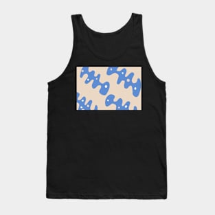 Abstract Shapes And Dots Tank Top